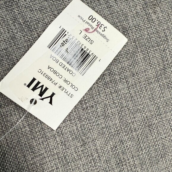 NEW! YMI Collection Skinny Pants Charcoal Snakeskin Print Large Cotton Blend - Picture 7 of 15